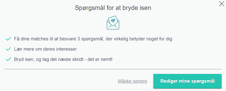 50sDating Spørgsmål for at bryde isen